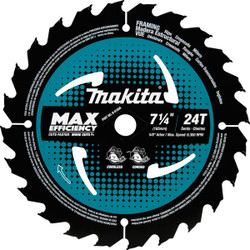 Makita CircularSawBlade,Carbide,Dia:7.25" B-61656