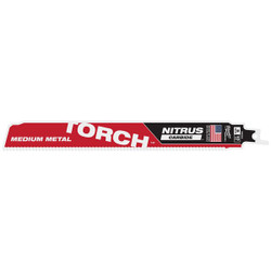 Milwaukee Tool Reciprocating Saw Blade,Carbide,Metal 48-00-6252