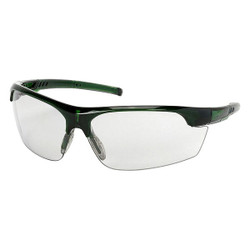 Pip SafetyGlasses,Gry,FogLess3Sixty,Grn,PR 250-58-0551