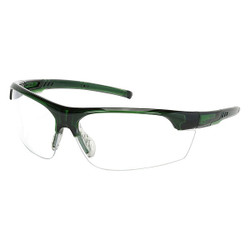 Pip SafetyGlasses,Clear,FogLess3Sixty,Grn,PR 250-58-0520