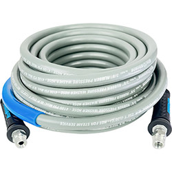 BluShield Double Wire 3/8in X 100ft 6K PSI Pressure Washing Hose PWDW38100