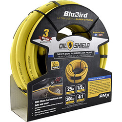 OilShield Rubber Air Hose Assembly 1/2in x 50ft OS1250