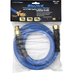 BluBird Rubber Air Hose Whip / Snubber 1/2in x 5ft BBSR1205