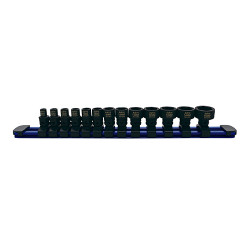 13pc 1/4" Drive Low Profile Nano Impact Sockets - Metric 78113