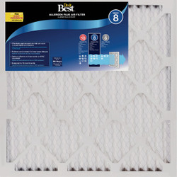 Do it Best 14 In. x 14 In. x 1 In. MERV 8 Furnace Filter (12-Pack) 458919