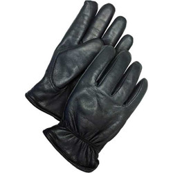 Bdg Leather Gloves,Shirred Slip-On Cuff,S 20-9-1650-S
