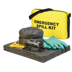 Spilltech Spill Kit/Station,Bag,Universal,4.7 gal. SPKU-YBAG
