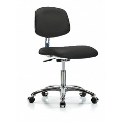 Manufacturer Varies CR Vinyl Chair Chrome,Desk,Cast,Blk BR-CLR-VDHCH-CR-CC-8540