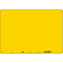 Condor Safety Sign,14 inx20 in,Polyethylene 486U65