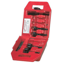 Milwaukee Tool Self Feed Drill Set,4pc,Steel 49-22-0135