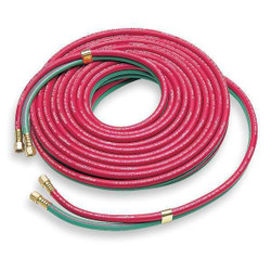 Continental Twin Line Welding Hose,3/16" ID x 25 ft. 20027136