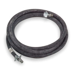 Continental Steam Hose,3/4" ID x 25 ft. L,Black 20344134