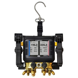 Revolver Valve wireless digital manifold,Brass/SS DM4-RW