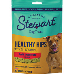 Stewart Healthy Hips 8 Oz. Freeze-Dried Beef Dog Treats 402303