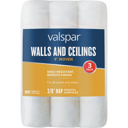 Valspar 9 In. Woven Walls & Ceilings Roller Covers (3-Pack) 888553900
