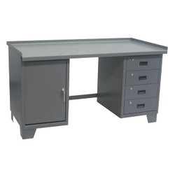 Jamco Workbench,Steel,72" W,30" D WY372GP