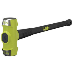Wilton Sledge Hammer,14 lb.,24 In,Rubber/Steel 21424
