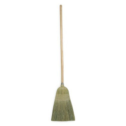 Tough Guy Corn Broom,38 in Handle L,12 in Face 1VAB9