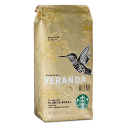 Starbucks® Coffee, Veranda Blend, Ground, 1 lb Bag SBK11019631
