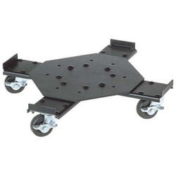 Pig Adj. Drum Dolly,Steel,4 in. H,Black DLY301-01