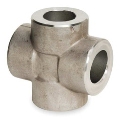 Manufacturer Varies Cross, 304 SS, 1/4 in Pipe Size, Socket 4307005204