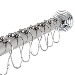 Kingston Brass SCC2711 Adjustable Shower Curtain Rod wi SCC2711