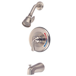 Kingston Brass KB638 TubShower Faucet,w/Single Ha KB638