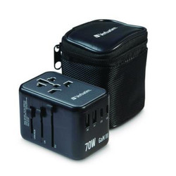Verbatim® ADAPTER,TRAVEL,70W,BK 32124