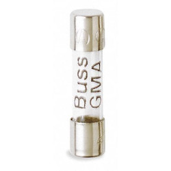 Eaton Bussmann Fuse,3A,Glass,GMA Series,PK5 GMA-3-R