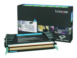 Lexmark™ X746A4CG Toner, 7,000 Page-Yield, Cyan X746A4CG