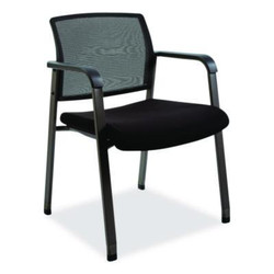 Alera® CHAIR,GUEST W/CASTERS,BK ALEER4317