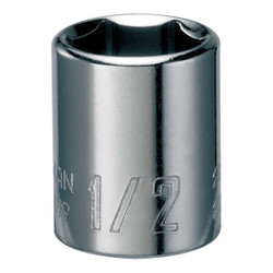 Craftsman Sockets, 1/4" Drive 1/2" 6 Point SAE Sha CMMT43499