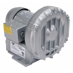 Gast Regenerative Blower, 1/8 hp,28.5 in Hg R1102K-01