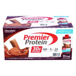 Premier Protein® Chocolate Shake, 11 oz, 15/Carton 643843718314