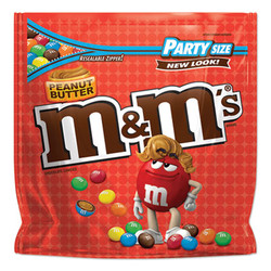 M & M\\'s® Chocolate Candies, Peanut Butter, 38 Oz Resealable Bag MMM55085