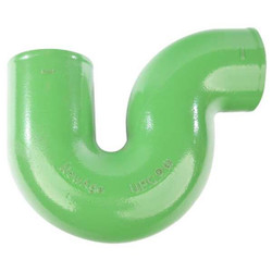 Manufacturer Varies P-Trap, Cast Iron, 2 in Pipe Size,Socket ZFB222508