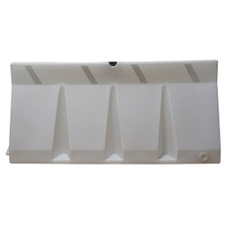 Manufacturer Varies Polycade Traffic Barrier,White,34inH TB-6-00