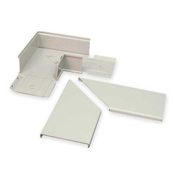Legrand Flat Elbow, 90 deg.,Gray,Steel,Elbows G3011E