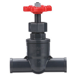 Asahi Globe Valve,3/4",PVC,Socket,150 psi 1280007