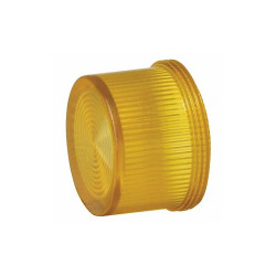 Siemens Pilot Light Lens, 30mm, Plastic, Amber 52RA4S9