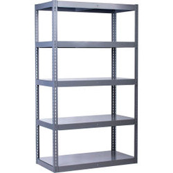 Global Industrial 5 Shelf High Capacity Boltless Shelving Steel deck Starter 36"