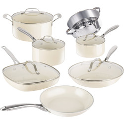 Gotham Steel Natural Collection Cookware Set (12-Piece) 1717
