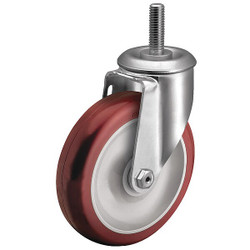 Colson Stem Caster,3"dia,Polyurethane,250lb 2.03354.92