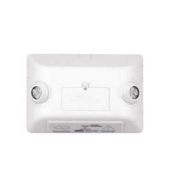 Dual-Lite Remote Head,18 V,LED,Thrmplst,White EVHCR2
