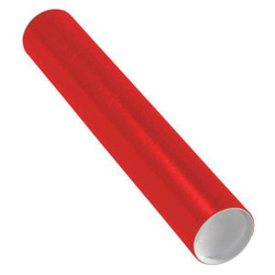 Partners Brand Mailing Tubes,W/Caps,3x18",PK24 P3018R
