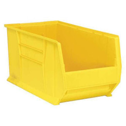 Quantum Storage Systems Bin,Yellow,Polypropylene,15 in QUS976YL