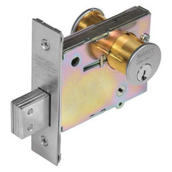 Sargent Deadbolt,Double Cylinder,Satin Chrome 4874 26D