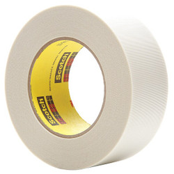 3m Tape,2 in x 60 yd,PK24,6.4mil,White 361