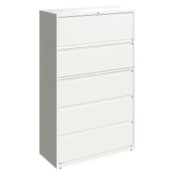 Hirsh Lateral File Cabinet,White 23707