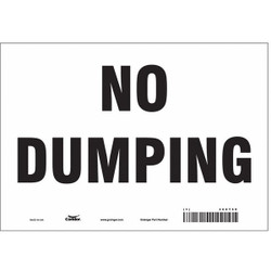 Condor Safety Sign,7 in x 10 in,Vinyl 468T59